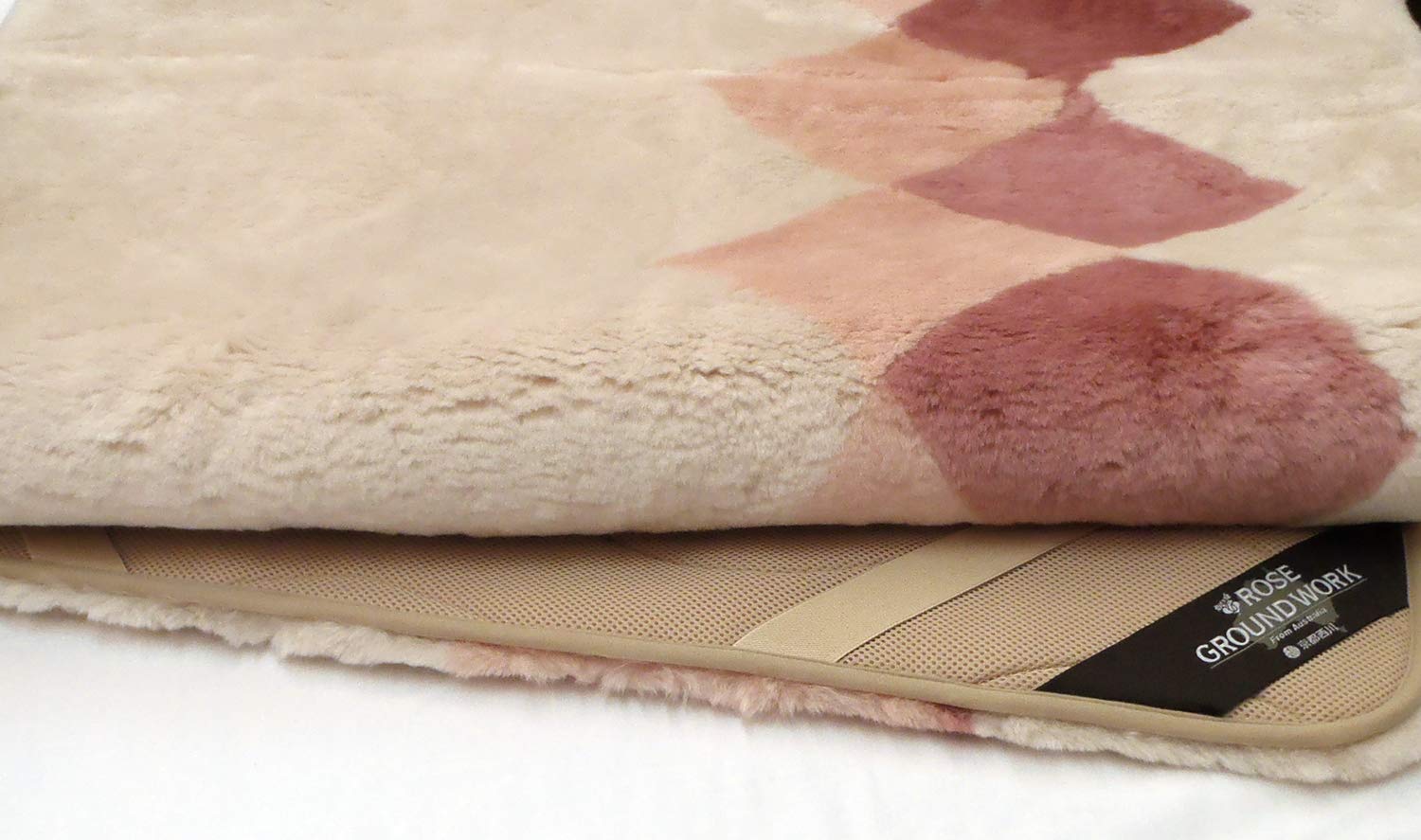 ROSE FUR GROUND WORK ラグ・カーペット ROSE FUR GROUND WORK ラグ