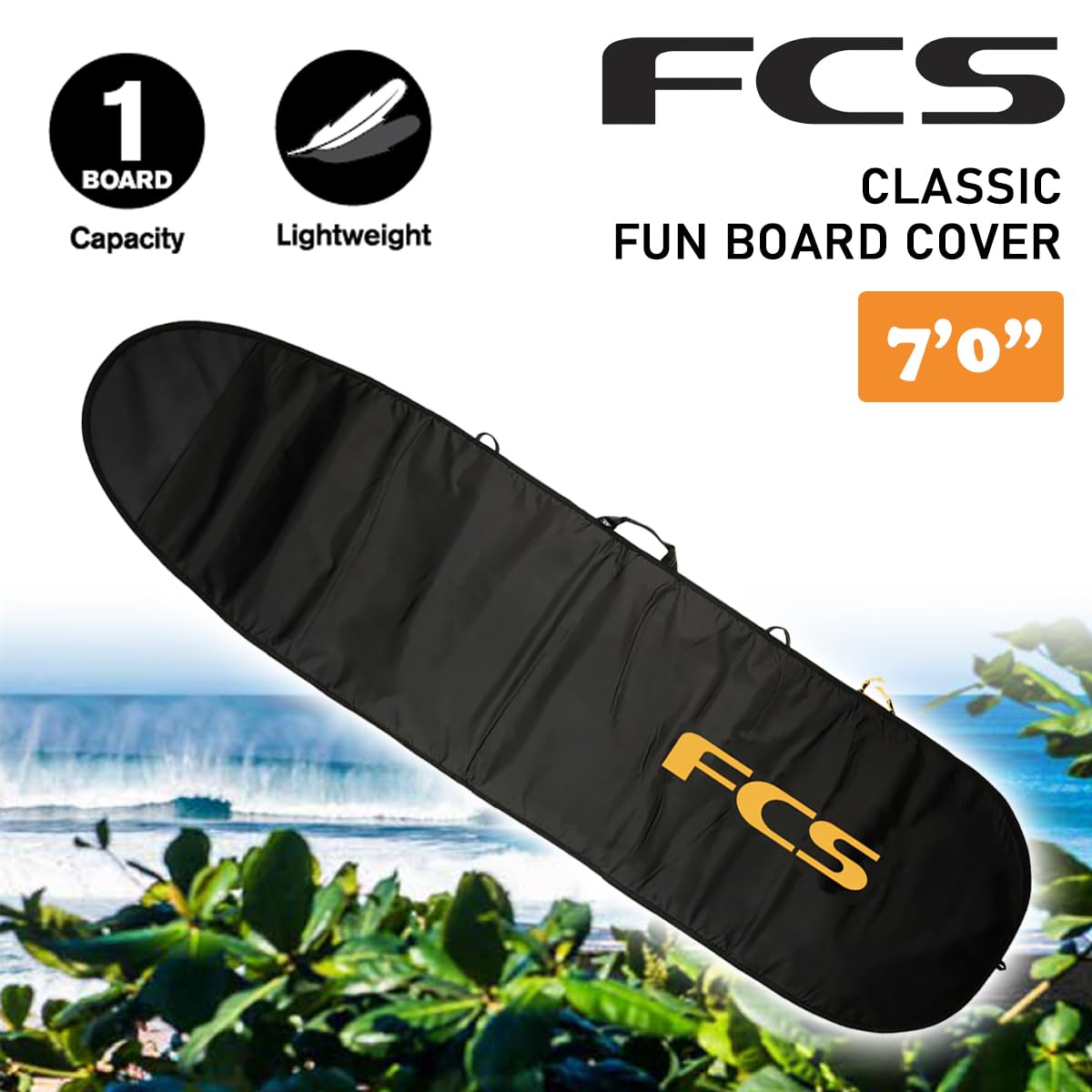 Amazon | FCS ボードケース ハードケース CLASSIC FUN BOARD COVER 7'0