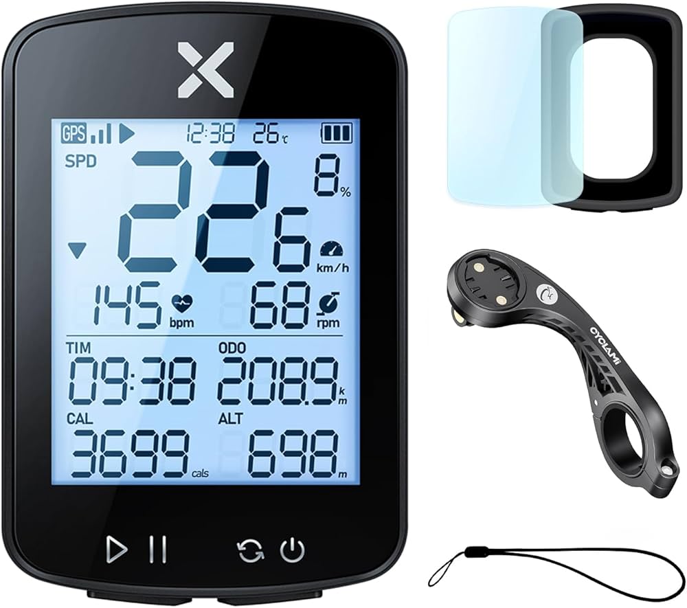 Amazon.com : XOSS G+ Gen2 GPS Bike Computer with Mount, 2.2