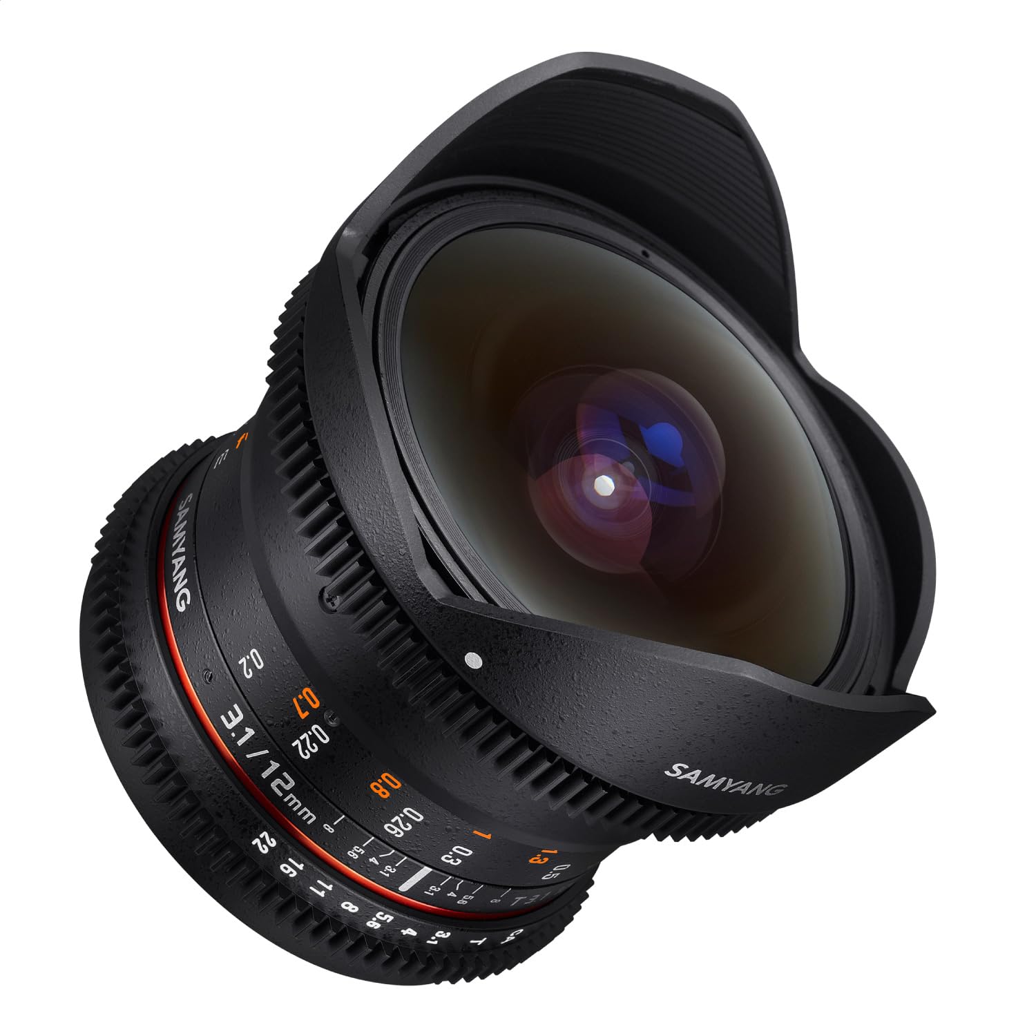 Amazon.co.jp: SAMYANG 動画用単焦点魚眼レンズ VDSLR 12mm T3.1