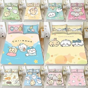 Amazon.co.jp: ちいかわ 夏用 ござ 涼しい ベッドパッド 夏敷きパッド