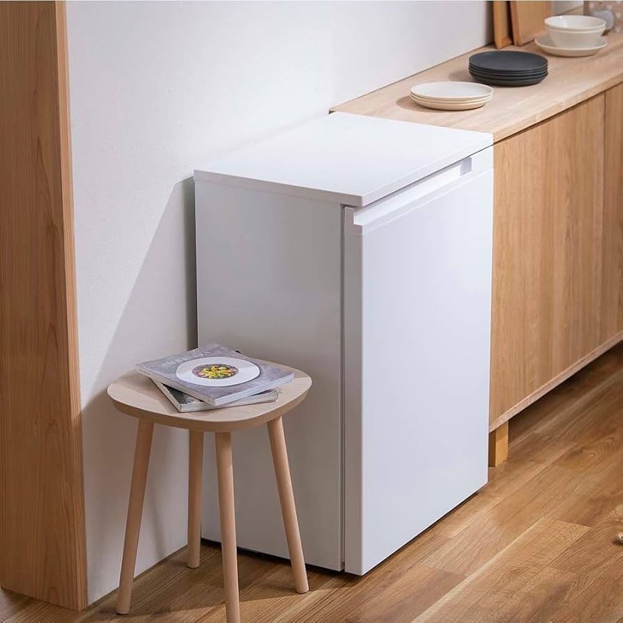 Amazon | 奥行スリム冷蔵庫66L KRSN-7A-W ホワイト アイリスオーヤマ