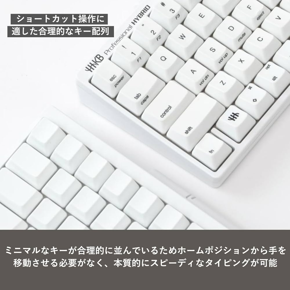 Amazon | PFU キーボード HHKB Professional HYBRID Type-S 日本語配列