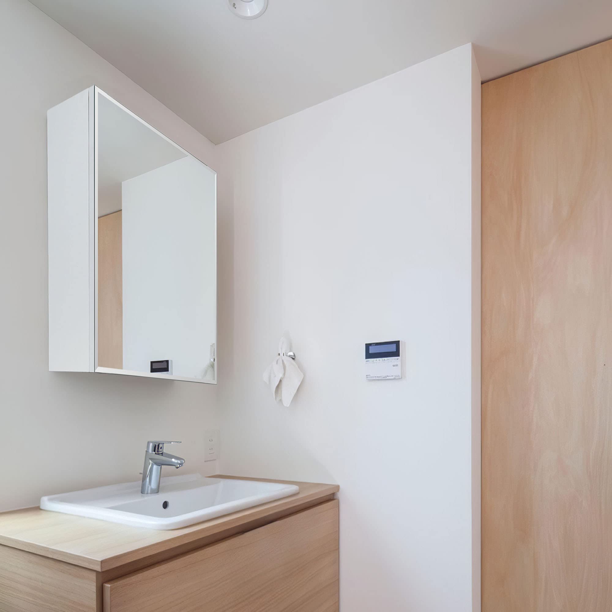 Amazon.co.jp: mirahope ミラーキャビネット キャビネット 50x60CM