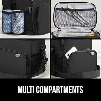 Amazon.com: GORILLA GRIP Insulated Lunch Box Bag for Women Men,15L