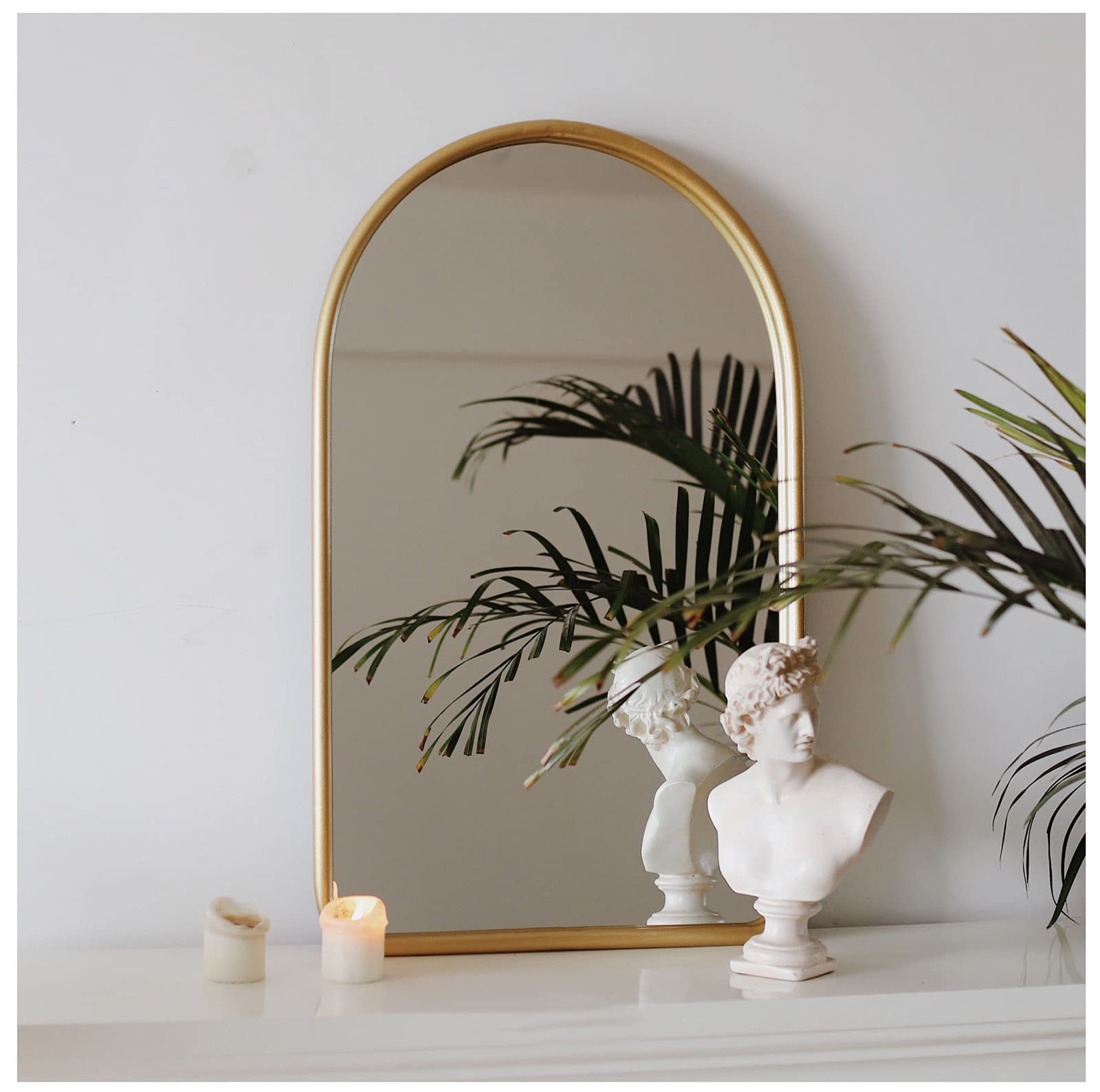 Amazon.co.jp: 壁掛けミラー アーチ 壁鏡 ウォールミラー 壁掛け鏡