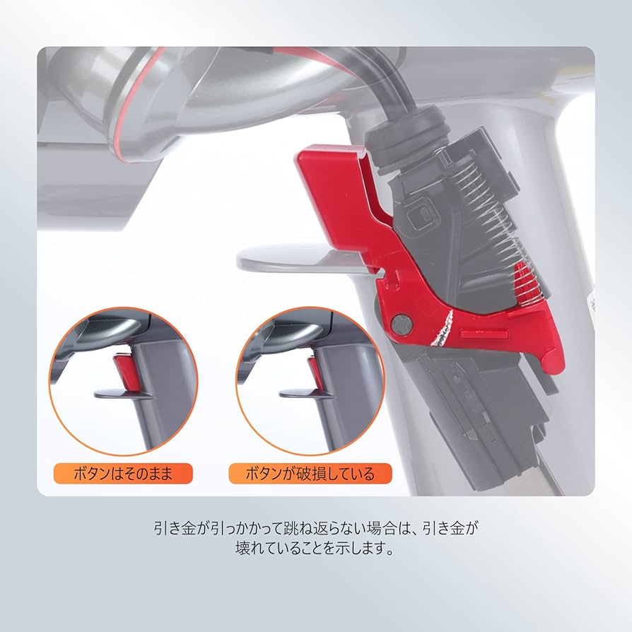 Amazon | 第3世代 金属製トリガー交換用ダイソン V10 V11 SV12 SV14
