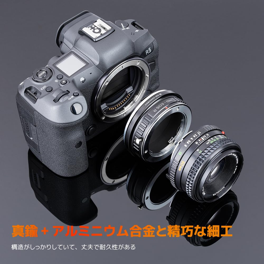 Amazon | K&F CONCEPT マウントアダプター MINOLTA対応 MDマウント