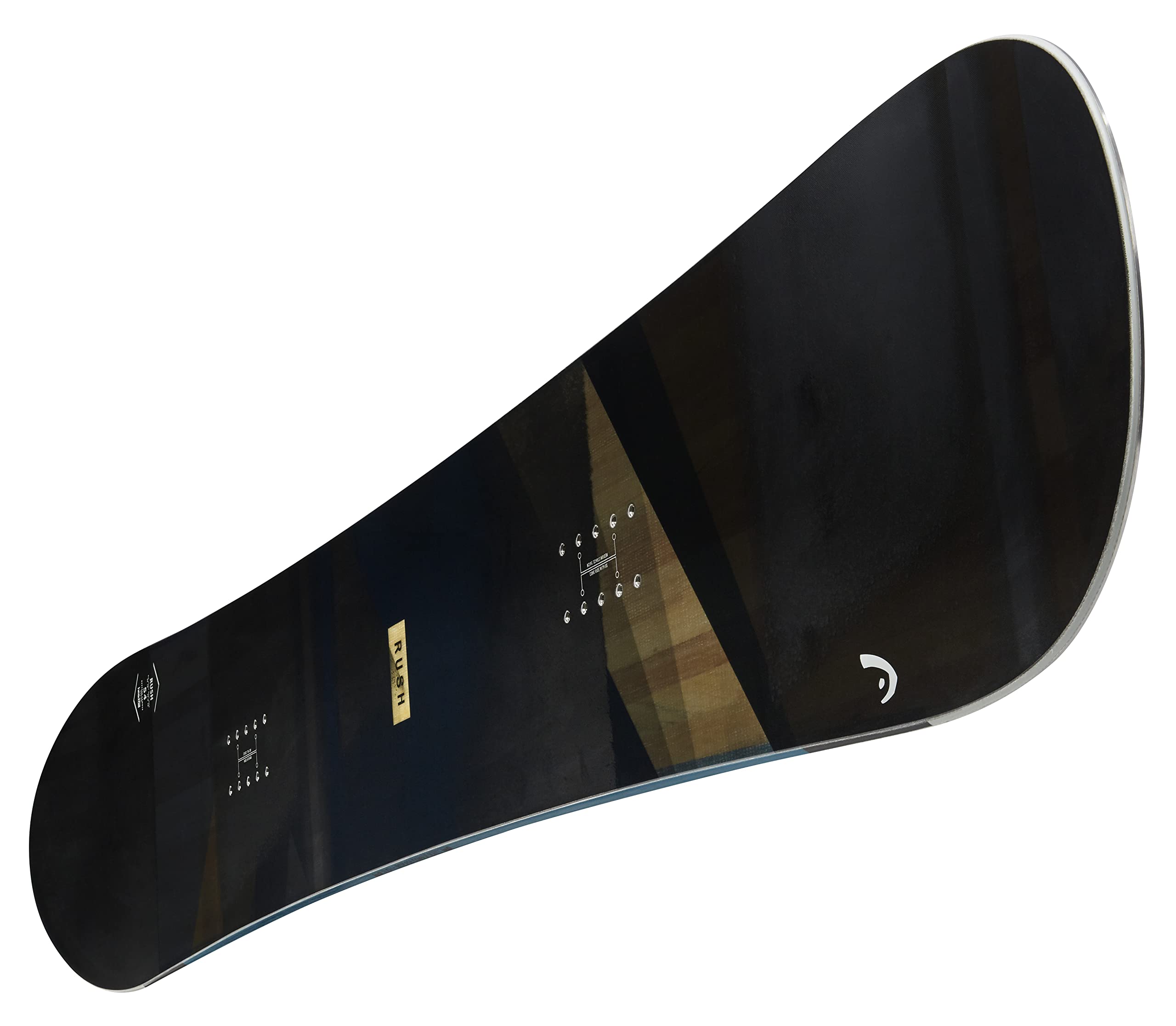 Amazon.com : HEAD Unisex Rush Black Snowboard, Size: 156 (333532