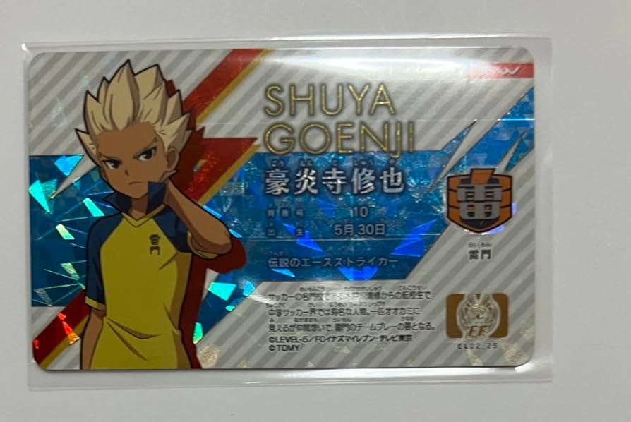 Amazon.co.jp: イナズマイレブン ライセンス 豪炎寺修也 シークレット