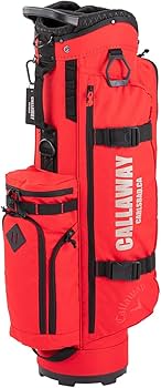 Amazon | キャロウェイ(Callaway) キャディバッグ CRT LAIDBACK RED 23