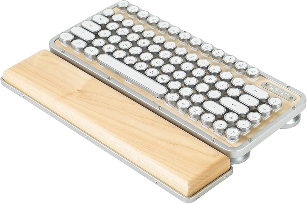 Amazon | Azio レトロコンパクトキーボード、メイプル。 | AZIO