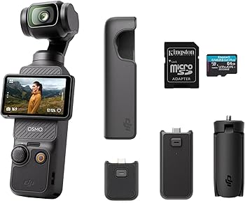 Amazon | DJI Osmo Pocket 3 キャプチャーモアコンボ、1インチCMOS&4K