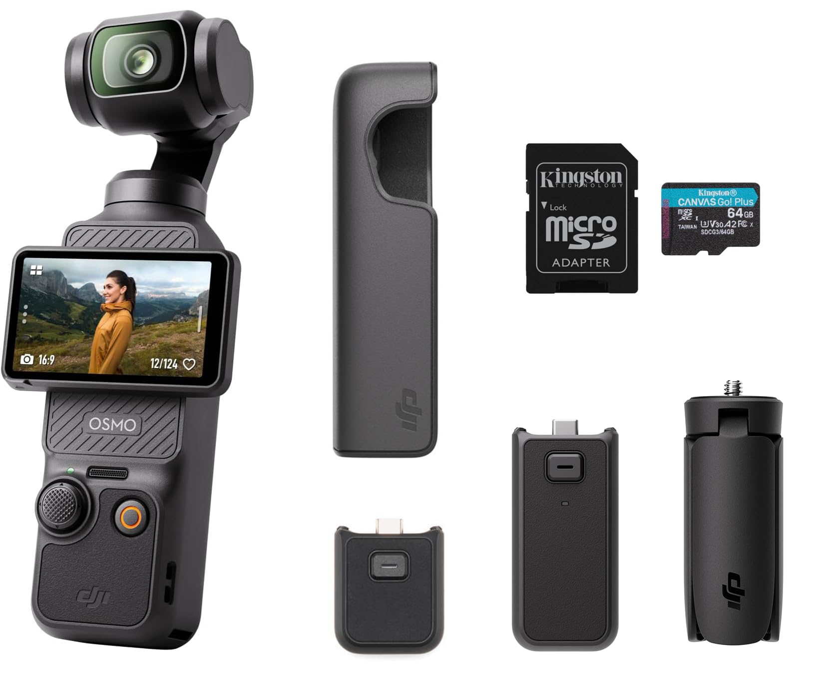 Amazon | DJI Osmo Pocket 3 キャプチャーモアコンボ、1インチCMOS&4K