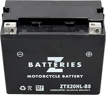 Amazon | Z BATTERIES ハーレー専用 バイクバッテリー ZTX20HL-BS
