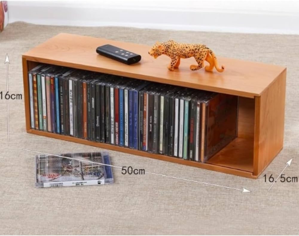 Amazon｜Rcuihak 収納ラック、木製収納ラック、ディスクラック、整理