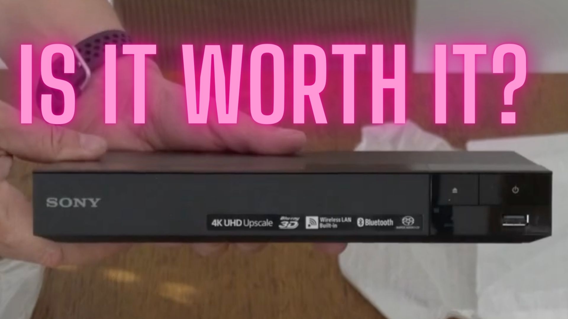 Watch Is it worth it? Sony BDP-S6700 4K Blu-Ray DVD Player on