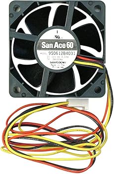 Amazon | オウルテック PCケース用山洋電気製静音ファン 6cm 25mm厚