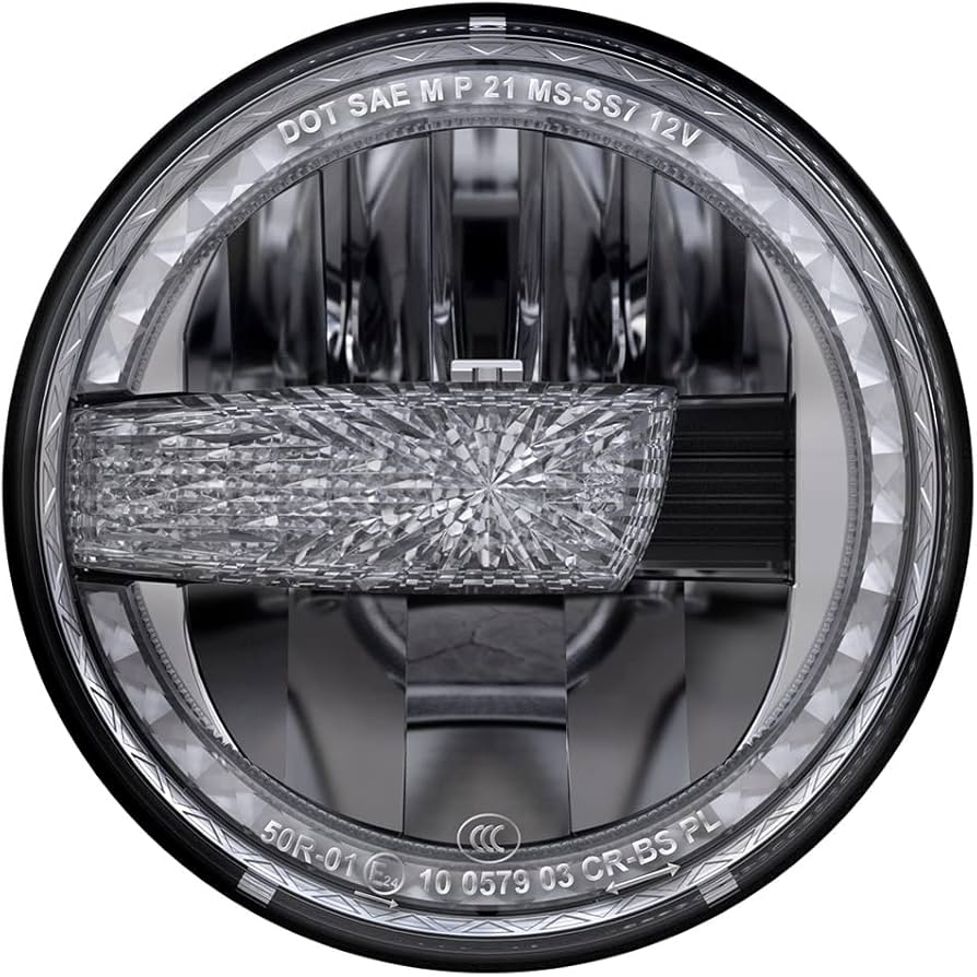 Amazon.co.jp: RAMJET4X4 LEDヘッドライト 7インチ バイク用 ハーレー