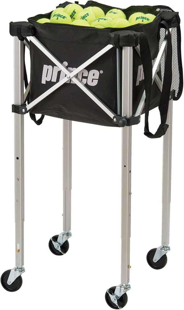Amazon | Prince(プリンス) テニス ボールバスケット 三段階高さ調整