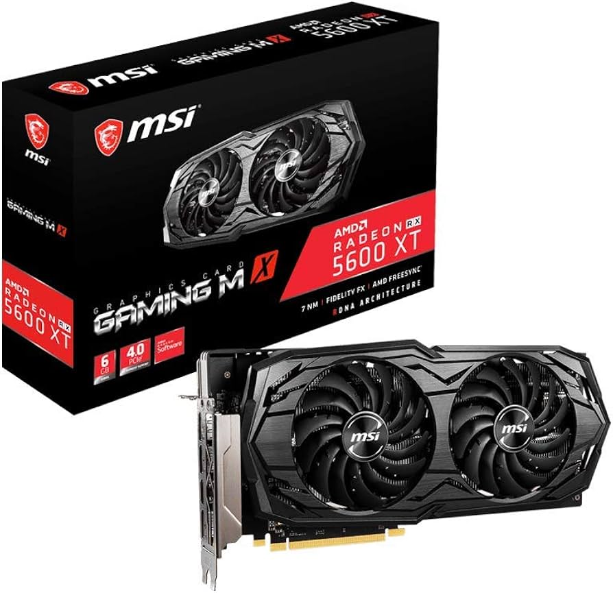 Amazon.com: msi Gaming Radeon RX 5600 XT Boost Clock: 1620 MHz 192