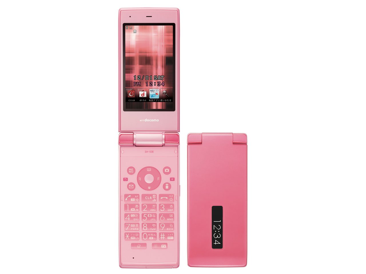 Amazon | docomo STYLE series SH-03E [Pink] | 携帯電話本体 通販