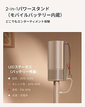 Amazon.co.jp: XGIMI MoGo 3 Proプロジェクタースタンドセット パワー