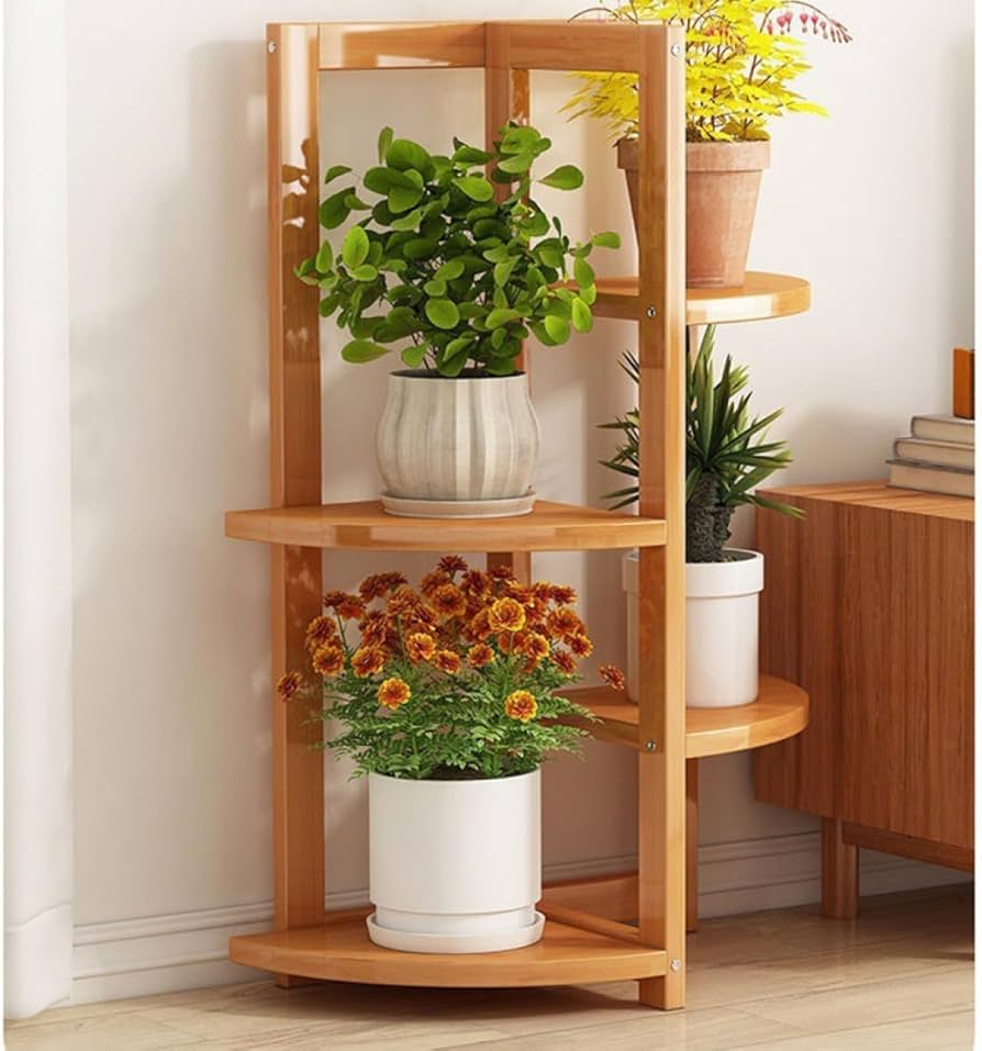 Amazon.co.jp: フラワースタンド スリム コーナー タイプ01 ラック