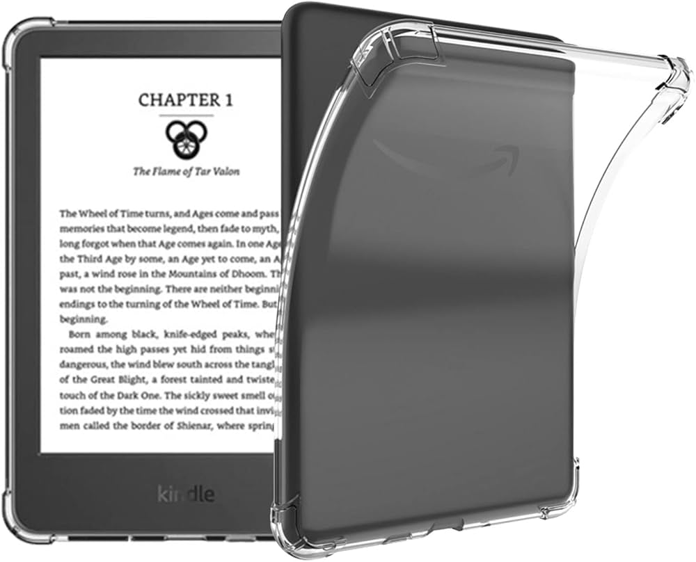 Amazon.co.jp: Kindle (2024年発売 第12世代) 用 ケース 6インチ 透明