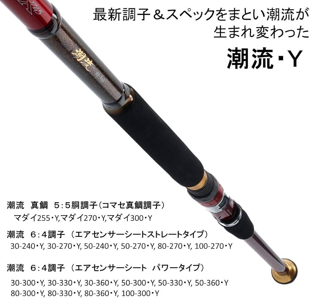 Amazon | ダイワ(DAIWA) 船竿 潮流・Y 80-300・Y 釣り竿 | ダイワ