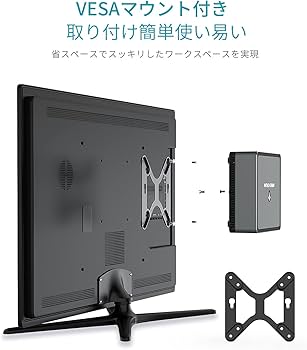 Amazon.co.jp: MINISFORUM DeskMini UM340 ミニPC AMD Ryzen 5 3450U