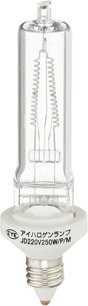 Amazon | 岩崎 ハロゲン電球 JD220V250W/P/M 電球色 | 岩崎 | ハロゲン電球