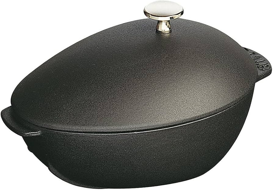 Amazon.co.jp: staub ストウブ 「 ムールポット ブラック 25cm