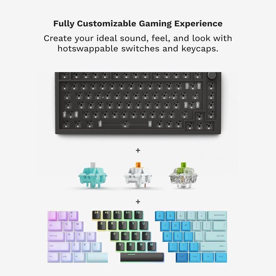 Amazon.co.jp: Glorious グロリアス GMMK PRO ゲーミングきーボード 75