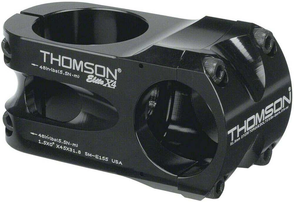 Amazon.com : THOMSON X4 31.8 Bicycle Stem (1.5