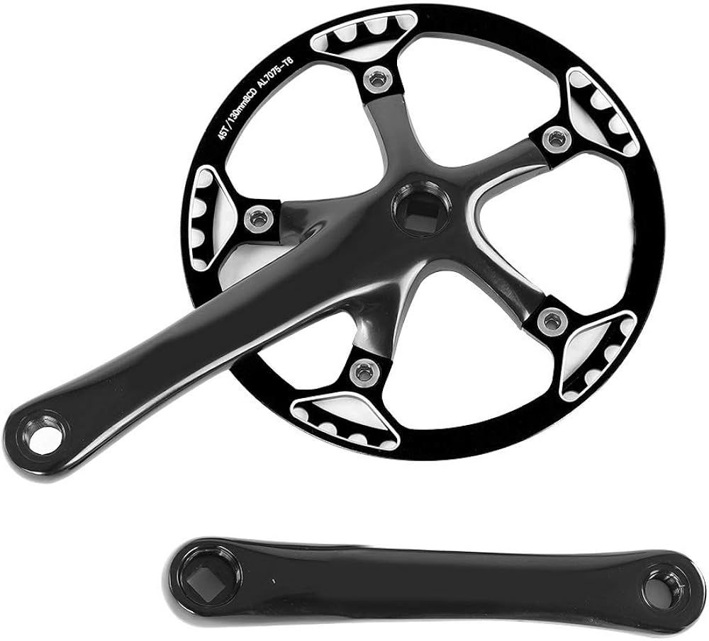 Amazon | 自転車 クランク 折りたたみ アルミ合金製 クランクアーム 長