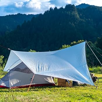 Amazon | MONORAL (モノラル) キャンプ タープ (空色) スカイフィルム