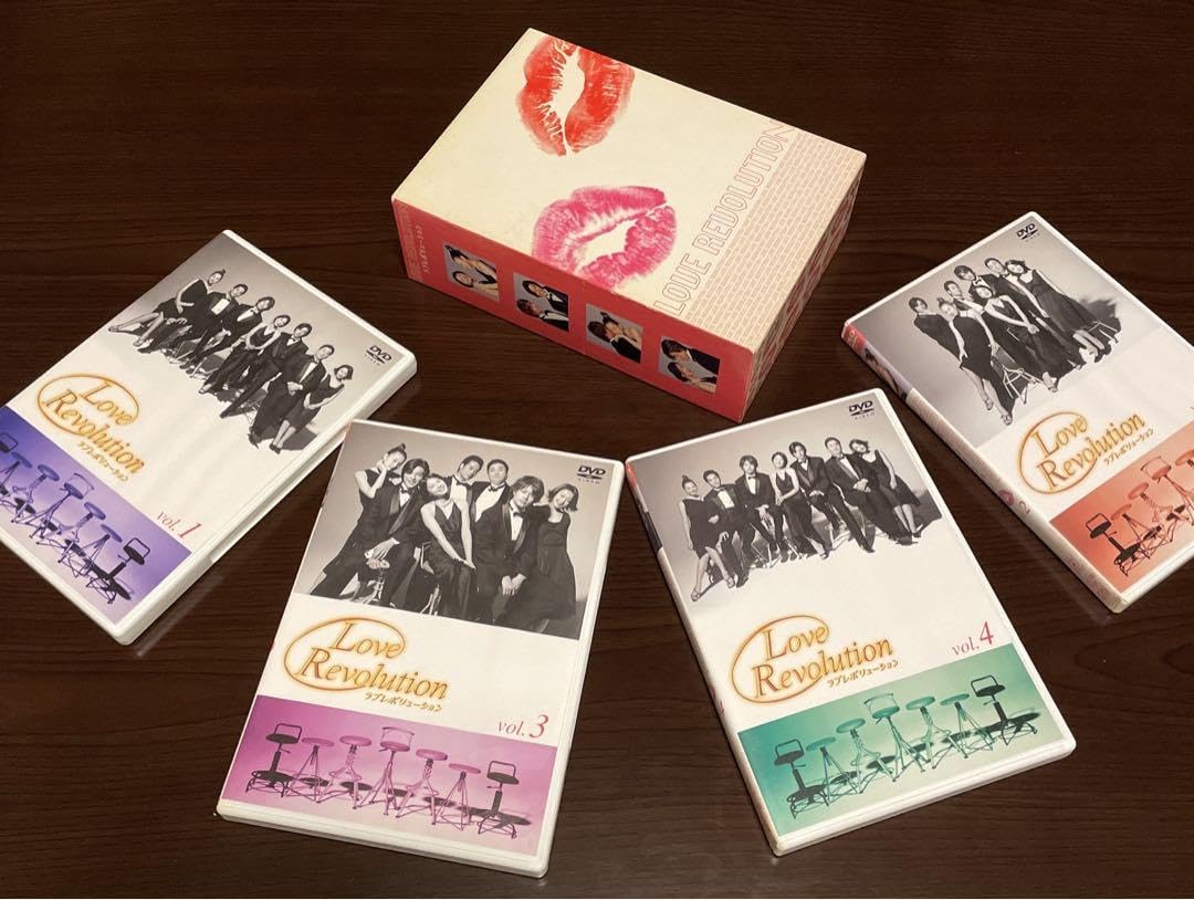 Amazon.co.jp: ラブレボリューション DVD BOX付 4枚組 全12話 TVラブ