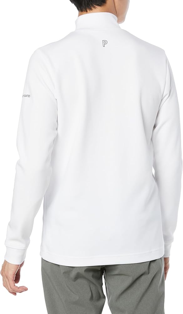 Amazon | [パーリーゲイツ] メンズ 長袖 モックネックシャツ カノコ