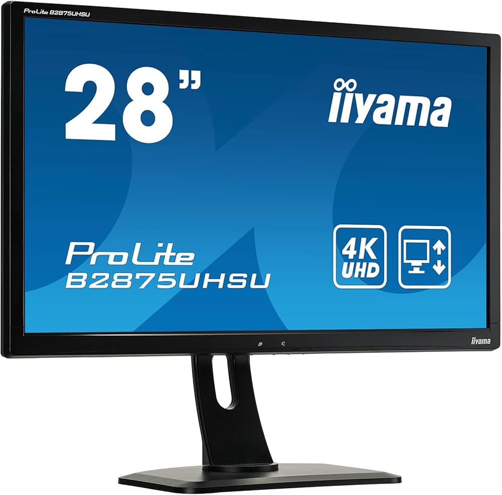 Amazon.co.jp: iiyama 4K モニター ディスプレイ B2875UHSU-B1 (28