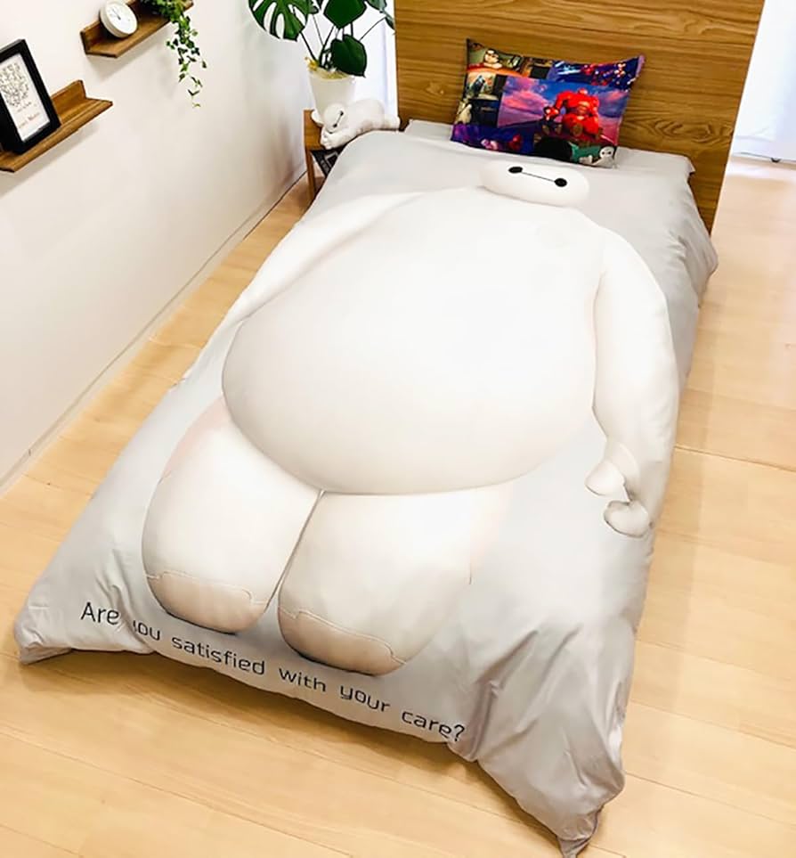 Amazon.co.jp: MORIPiLO ディズニー 布団カバーセット (ベイマックス