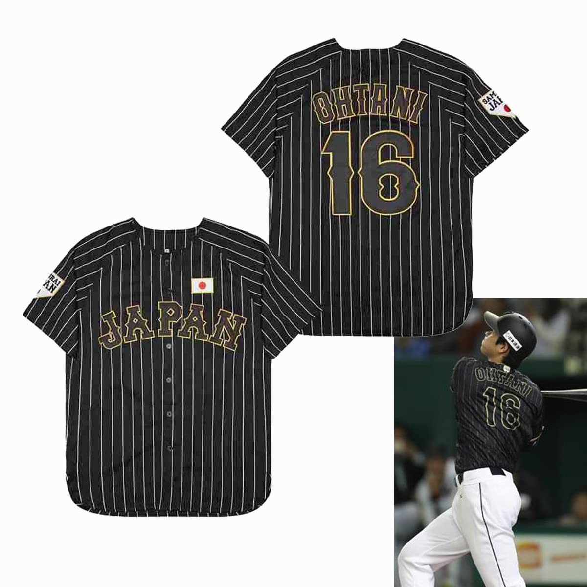 Amazon.co.jp: WBC 日本代表 大谷翔平 ユニフォーム 侍ジャパン