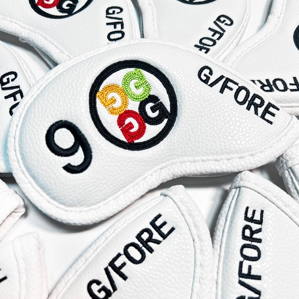 Amazon.co.jp: ジーフォア ゴルフ アイアンカバーセット セットカバー