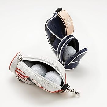 Amazon | アトリエ・ヒロ キャディバッグ型 ゴルフボールケース