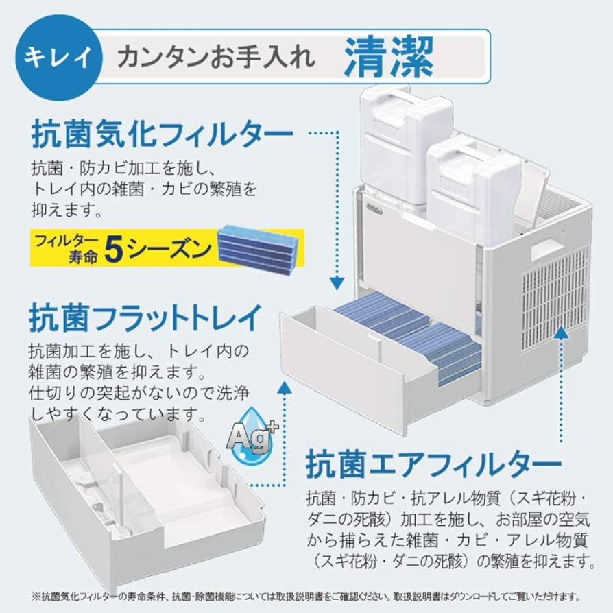 Amazon.co.jp: ダイニチ (Dainichi) 加湿器 ハイブリッド式(木造和室30