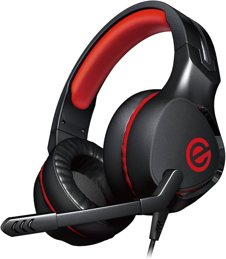 Amazon.co.jp: エレコム ゲーミングヘッドセット 有線 ヘッドホン 軽量