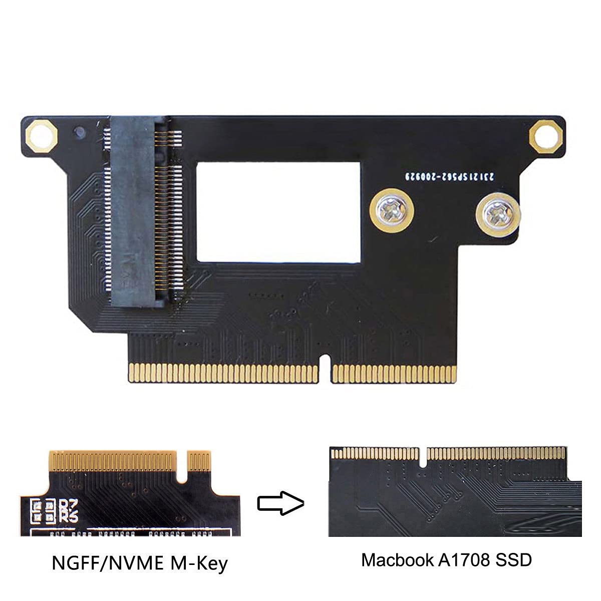 Amazon.co.jp: Cablecc M.2 NGFF MキーNVME SSD変換カードはMacbook
