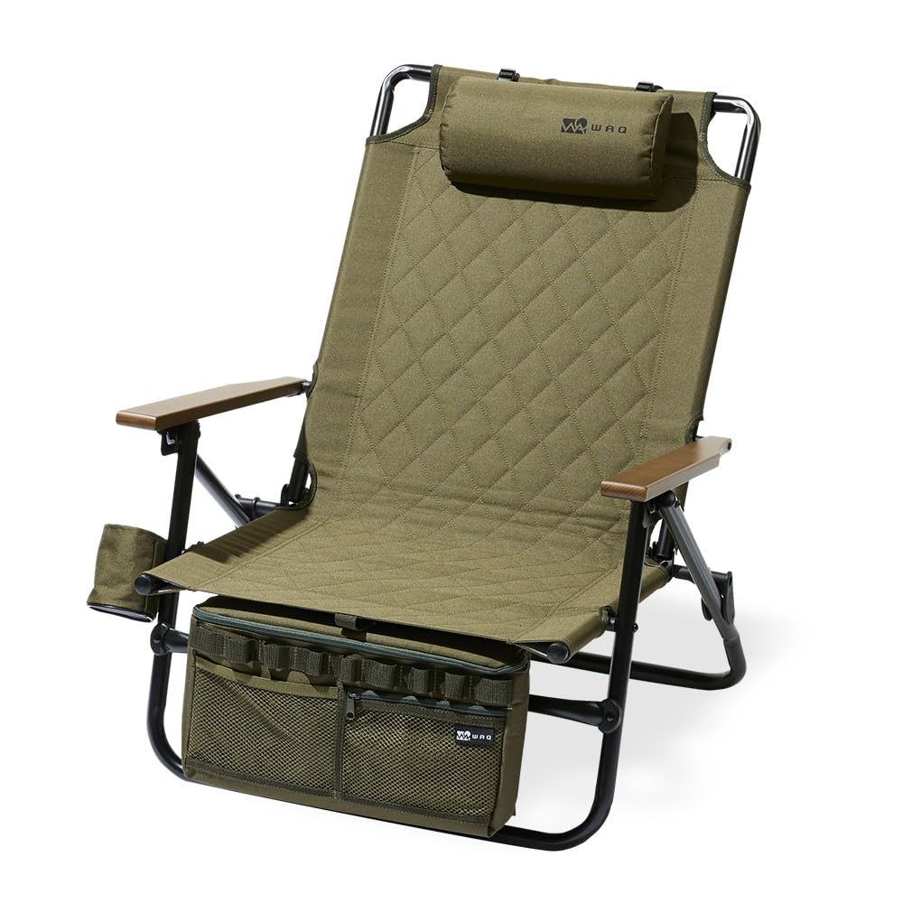 Amazon.com: WAQ Reclining Low Chair WAQ-RLC1 Folding Chair