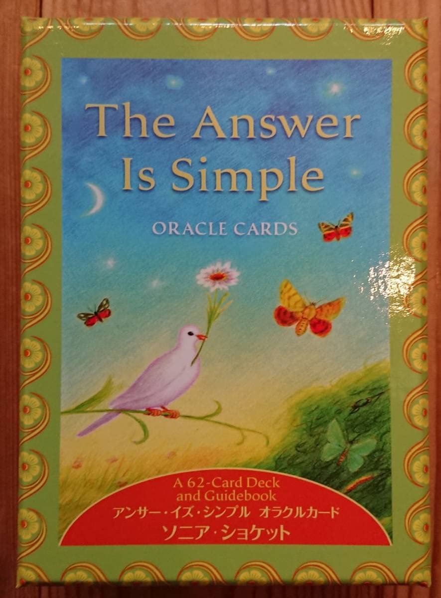 Amazon.co.jp: 絶版希少「The Answer Is Simple」ソニアショケット