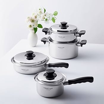 Amazon.co.jp: Vita Craft ビタクラフト Vシリーズ 両手鍋 L IH 対応